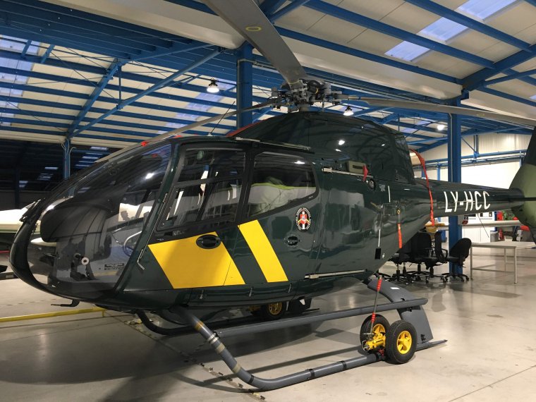 Modernizace dvou vrtulníků Airbus EC-120 pro litevskou pohraniční stráž