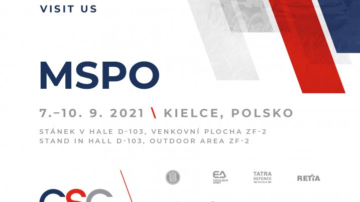 Navštivte nás na veletrhu MSPO 2021 v polských Kielcích