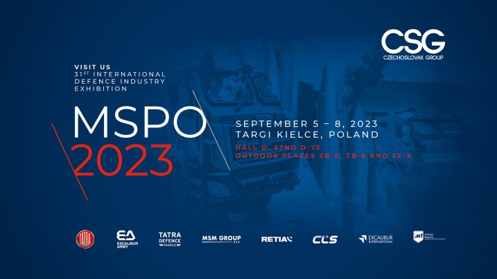 Navštivte nás na MSPO 2023 v Polských Kielcích