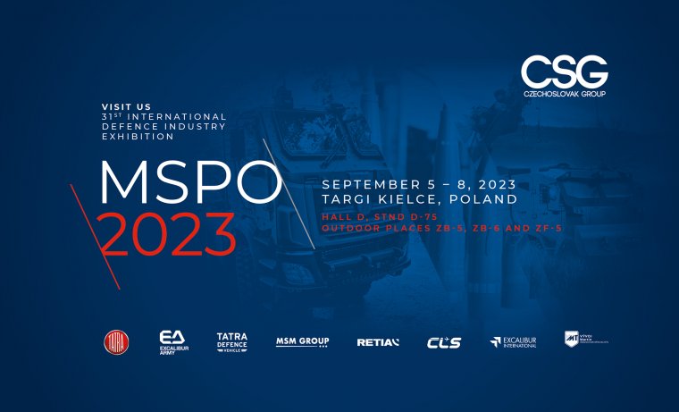 Navštivte nás na MSPO 2023 v Polských Kielcích